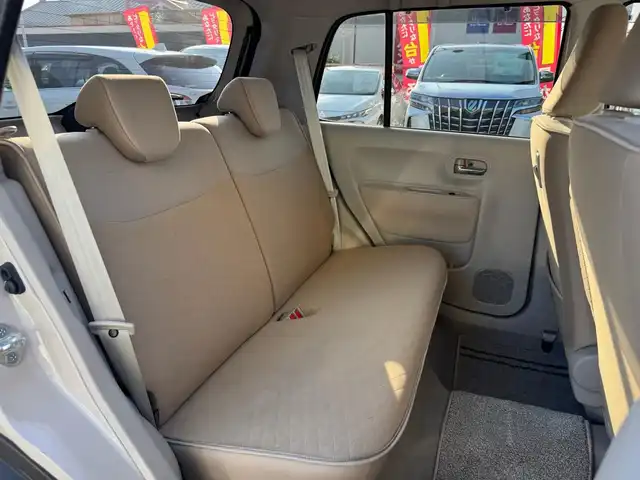 スズキ ラパン X 滋賀県 2020(令2)年 3.4万km フォーンベージュメタリック/ホワイト2トーンルーフ ワンオーナー/パナソニックストラーダフルセグナビ/　フルセグ Bluetooth CD DVD AM FM/パノラミックビューモニター/デュアルセンサーブレーキサポート/誤発進抑制機能/車線逸脱警報/ふらつき警報/先行車発進お知らせ機能/ハイビームアシスト/標識認識機能/後退時ブレーキサポート/後方誤発進抑制機能/リヤパーキングセンサー/コーナーセンサー/シートヒーター/スマートキー×2/プッシュスタート/純正14インチアルミ/純正フロアマット/純正ドアバイザー/