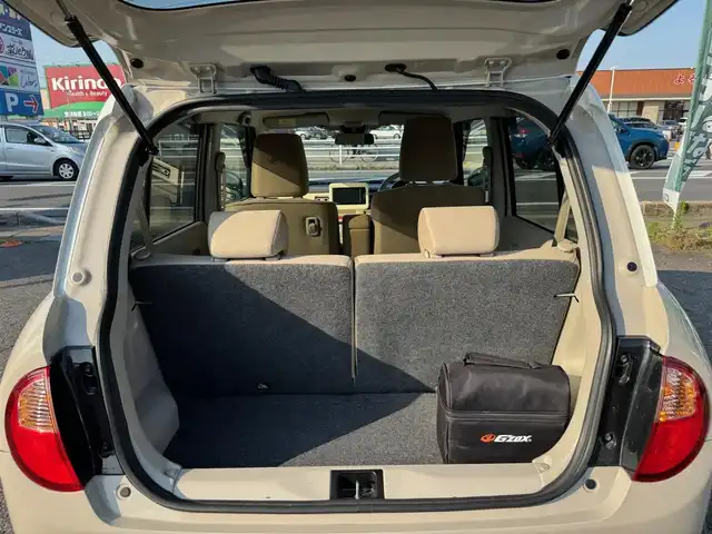 スズキ ラパン X 滋賀県 2020(令2)年 3.4万km フォーンベージュメタリック/ホワイト2トーンルーフ ワンオーナー/パナソニックストラーダフルセグナビ/　フルセグ Bluetooth CD DVD AM FM/パノラミックビューモニター/デュアルセンサーブレーキサポート/誤発進抑制機能/車線逸脱警報/ふらつき警報/先行車発進お知らせ機能/ハイビームアシスト/標識認識機能/後退時ブレーキサポート/後方誤発進抑制機能/リヤパーキングセンサー/コーナーセンサー/シートヒーター/スマートキー×2/プッシュスタート/純正14インチアルミ/純正フロアマット/純正ドアバイザー/