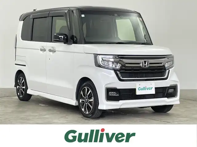 ホンダ Ｎ ＢＯＸ カスタム L 千葉県 2021(令3)年 7.9万km プラチナホワイトパール ホンダセンシング/・衝突軽減ブレーキ/・先行車発進お知らせ/・路外逸脱抑制システム/・レーンキープアシスト/・標識認識機能/純正8インチメモリナビ/CD DVD USB BT フルセグ/バックカメラ/両側パワースライドドア/LEDオートライト/シーケンシャルウィンカー/前席シートヒーター/純正14インチアルミホイール/ドアバイザー/純正フロアマット/ステアリングスイッチ/プッシュスタート/スマートキー
