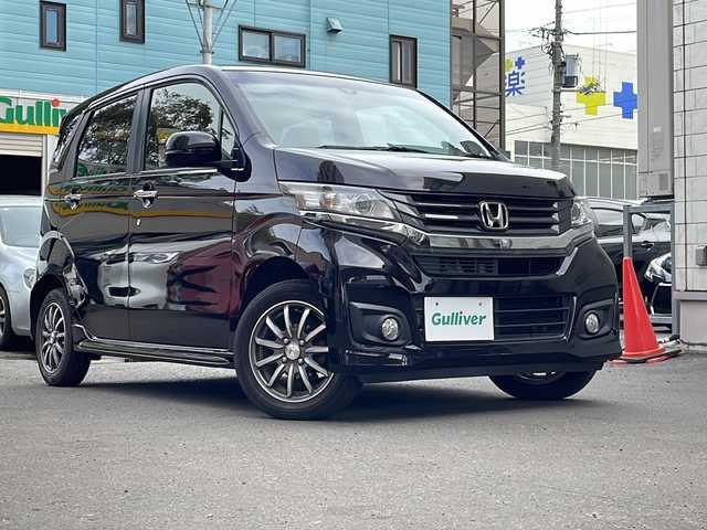 ホンダ Ｎ ＷＧＮ カスタム G Aパッケージ 道東・釧路十勝 2014(平26)年 6.6万km プレミアムゴールドパープルパール 純正ナビ(フルセグTV、FM、AM、BT、CD、DVD、SD)/純正フロアマット/横滑り防止/クルーズコントロール/オートライト/シティブレーキアクティブシステム/電格ミラー
