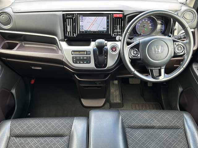 ホンダ Ｎ ＷＧＮ カスタム G Aパッケージ 道東・釧路十勝 2014(平26)年 6.6万km プレミアムゴールドパープルパール ・４WD/・純正ギャザーズナビ/(フルセグ・FM・AM・CD・DVD・SD)/・バックカメラ/・衝突被害軽減ブレーキ/・クルーズコントロール/・ハーフレザーシート/・スマートキー/・プッシュスタート/・純正フロアマット/・横滑り防止/・オートライト/・電格ミラー/・純正アルミホイール