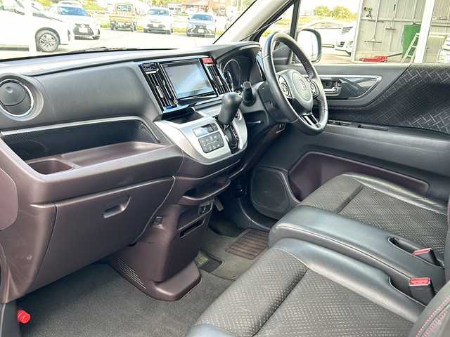 ホンダ Ｎ ＷＧＮ カスタム G Aパッケージ 道東・釧路十勝 2014(平26)年 6.6万km プレミアムゴールドパープルパール ・４WD/・純正ギャザーズナビ/(フルセグ・FM・AM・CD・DVD・SD)/・バックカメラ/・衝突被害軽減ブレーキ/・クルーズコントロール/・ハーフレザーシート/・スマートキー/・プッシュスタート/・純正フロアマット/・横滑り防止/・オートライト/・電格ミラー/・純正アルミホイール