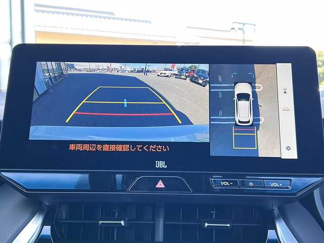 トヨタ ハリアー ハイブリッド Z レザーパッケージ 岐阜県 2025(令7)年 0.1万km プラチナホワイトパールマイカ 登録時走行距離：338km/純正ナビ/全方位カメラ/Bluetooth・フルセグテレビ・USB・HDMI/モデリスタエアロ/JBLプレミアムサウンド/レザーシート/シートヒーター/エアシート/前席パワーシート/ポジショニングメモリー/レーダークルーズコントロール/ステアリングヒーター/レザーステアリング/ステアリングスイッチ/ブラインドスポットモニター/デジタルインナーミラー/ドライブレコーダー/前後コーナーセンサー/レーンキープアシスト/オートホールド/電動パーキング/パワーバックドア/LEDヘッドライト/オートライト/オートマチックハイビーム/フォグライト/オートワイパー/プッシュスタート/スマートキー/取扱説明書
