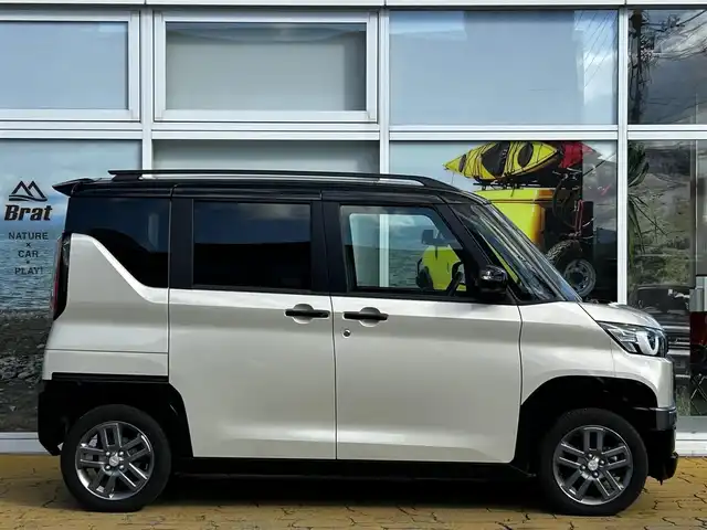三菱 デリカミニ T プレミアム 道北・旭川 2023(令5)年 1.6万km ベージュⅡ ワンオーナー/カロッツェリア9インチナビ/フルセグTV/全方位カメラ/ドライブレコーダー/両側パワースライドドア/コーナーセンサー/デジタルインナーミラー/前席シートヒーター/ステアリングヒーター/マイパイロット
