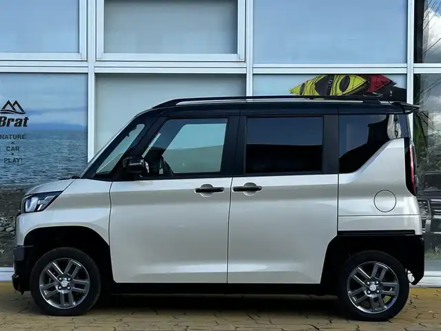 三菱 デリカミニ T プレミアム 道北・旭川 2023(令5)年 1.6万km ベージュⅡ ワンオーナー/カロッツェリア9インチナビ/フルセグTV/全方位カメラ/ドライブレコーダー/両側パワースライドドア/コーナーセンサー/デジタルインナーミラー/前席シートヒーター/ステアリングヒーター/マイパイロット