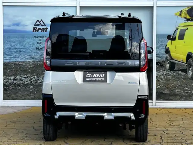 三菱 デリカミニ T プレミアム 道北・旭川 2023(令5)年 1.6万km ベージュⅡ ワンオーナー/カロッツェリア9インチナビ/フルセグTV/全方位カメラ/ドライブレコーダー/両側パワースライドドア/コーナーセンサー/デジタルインナーミラー/前席シートヒーター/ステアリングヒーター/マイパイロット