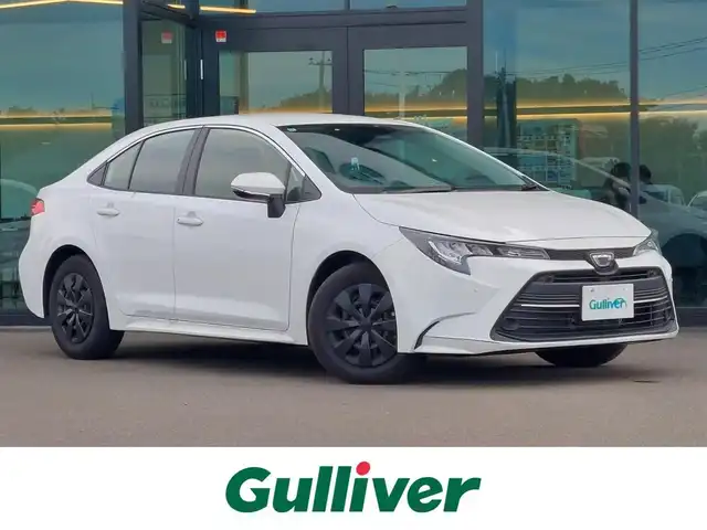 トヨタ カローラ X 東京都 2025(令7)年 0.3万km スーパーホワイトⅡ セーフティセンス/プリクラッシュセーフティ/レーントレーシングアシスト/オートハイビーム/クリアランスソナー/ブラインドスポットモニター/純正ディスプレイオーディオ/・エントリーナビキット/バックカメラ/レーダークルーズコントロール/横滑り防止装置/保証書・取説・スペアキー