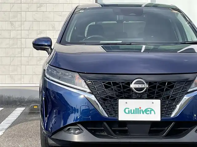 日産 ノート X 宮崎県 2021(令3)年 9万km オーロラフレアブルーパール 純正フルセグナビ/（BT）（ Apple Car Play）/アイドリングストップ/プッシュスタート/全周囲カメラ/ドライブレコーダー/パーキングアシスト/パワーステアリング/パワーウィンドウ/クルーズコントロール/純正フロアマット/純正LEDヘッドライト/純正アルミホイール/コナーセンサー/オートライト/エアバックW+サイド/横滑り防止装置/盗難防止装置/衝突被害軽減システム/AAC/ABS/ETC/４WD