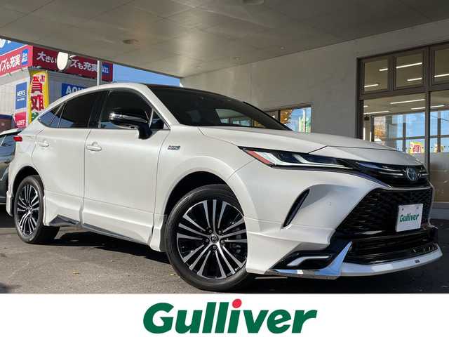 トヨタ ハリアー ＰＨＥＶ Z 岐阜県 2023(令5)年 3万km プラチナホワイトパールマイカ /ワンオーナー//モデリスタ//JBLプレミアムサウンド//純正12.3インチディスプレイオーディオ(ナビキット付き)//フルセグTV//調光パノラマルーフ//アラウンドビューモニター//ブラインドスポットモニター//デジタルインナーミラー//トヨタセーフティセンス/(プリクラッシュセーフティ)/(レーントレーシングアシスト)/(レーンディパーチャーアラート)/(レーダークルーズコントロール)/(アダプティブハイビームシステム)//パワーバックドア//前席パワーシート//前席シートベンチレーション//全席シートヒーター//レザーシート//置くだけ充電//100V電源//ビルトインETC2.0//純正19インチAW//スペアキー
