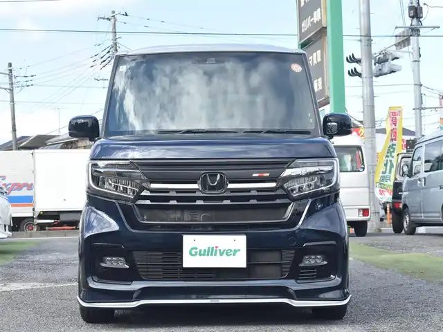 ホンダ Ｎ ＢＯＸ カスタム L ターボ 神奈川県 2022(令4)年 4.2万km ミッドナイトブルービームM テイン車高調/シルクブレイズフロントリップ/バタフライシステムリアフラップスポイラー/無限リアスポイラー/無限ブレーキディスク、パッド/無限スポーツペダル/無限ハイドロフィリックLEDミラー/ロッソモデロテールフィニッシャー（ダミーマフラー）/パイオニアパワードサブウーファー/ドラレコ前後/純正メモリナビ/Bluetooth/地デジTV/Bカメラ/CD/DVD/ETC/LEDヘッドライト/純正フロアマット/専用ドアポケットLEDイルミネーション/アルミパドルシフト（レッド）/ワンオーナー/取説ナビ説、他カスタム説明書/スペアスマートキー