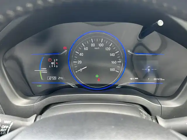 ホンダ ヴェゼル ハイブリッド X 岡山県 2014(平26)年 9.8万km ホワイトオーキッドパール SDナビゲーション/（CD　DVD　Bluetooth　フルセグTV）/前後ドライブレコーダー/スマートキー×2/ETC/電子パーキング/革巻きステアリング/ステアリングリモコン/パドルシフト/純正フロアマット/純正16インチアルミホイール/フォグライト
