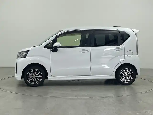 ダイハツ ムーヴ カスタム X LTDⅡ SAⅢ 群馬県 2021(令3)年 4.4万km シャイニングホワイトパール 純正ナビ　全周囲カメラ　衝突被害軽減ブレーキ　シートヒーター　アイドリングストップ　ステアリングリモコン　LEDヘッドライト　オートライト　ドライブレコーダー　純正アルミホイール　ETC 禁煙車