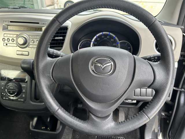 マツダ フレア XS 広島県 2013(平25)年 5.6万km ルナグレーメタリック 禁煙車/CD/ＣＤチェンジャー/ＡＵＸ/ＥＴＣ/純正フロアマット/スペアキー