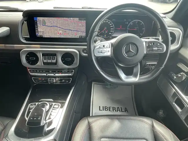 メルセデス・ベンツ ゲレンデヴァーゲン Ｇ４００ｄ AMGライン 高知県 2021(令3)年 5.3万km セレナイトグレー 保証書/取扱説明書/アダクティブクルーズコントロール/ブラインドスポットモニター/アダプティブダンピングシステム/360°カメラ/サンルーフ/純正ナビ/CarPlay/Bluetooth/フルセグテレビ/フルレザーシート/パワーシート（D/N席）/シートヒーター（全席）/Bumesterスピーカー/アンビエントライト/電動格納ミラー/パドルシフト