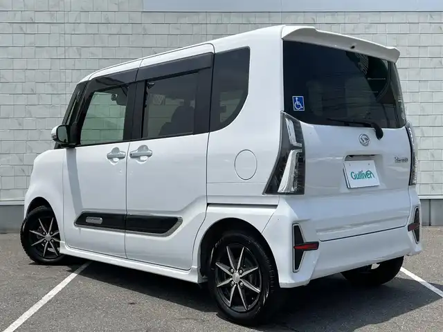 ダイハツ タント カスタム RS スタイルセレクション 栃木県 2021(令3)年 6.7万km パール 純正ナビ/Bluetooth　CD　DVD/フルセグ　TV/バックカメラ/アイドリングストップ/クルーズコントロール/ステアリングスイッチ/オートライト/運転席シートヒーター　助手席シートヒーター/オートエアコン/エンジンプッシュボタン/コーナーセンサー/純正フロアマット/両側パワースライドドアー/禁煙車