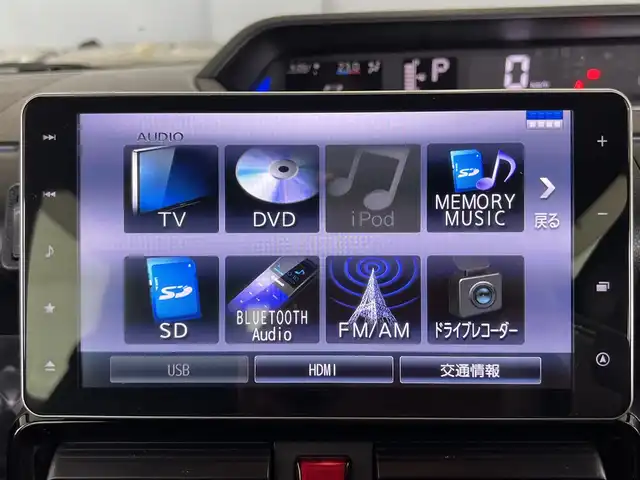 ダイハツ タント カスタム RS スタイルセレクション 栃木県 2021(令3)年 6.7万km パール 純正ナビ/Bluetooth　CD　DVD/フルセグ　TV/バックカメラ/アイドリングストップ/クルーズコントロール/ステアリングスイッチ/オートライト/運転席シートヒーター　助手席シートヒーター/オートエアコン/エンジンプッシュボタン/コーナーセンサー/純正フロアマット/両側パワースライドドアー/禁煙車