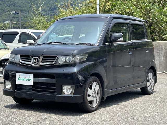ホンダ ゼスト スパーク W 長崎県 2010(平22)年 10.9万km ナイトホークブラックパール 純正オーディオ(FM/AM/CD/AUX)/純正アルミホイール/純正フロアマット/ETC/スマートキー/ABS/盗難防止装置/記録簿/保証書