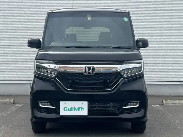 ホンダ Ｎ ＢＯＸ カスタム G EX ホンダセンシング 秋田県 2018(平30)年 7.5万km クリスタルブラックパール ４WD/衝突軽減システム/LEDヘッドライト/片側パワスラ/純正ナビ/フルセグ/バックカメラ/純正アルミ/スマートキー/アイドリングストップ/コーナーセンサー/プッシュスタート/レーンキープアシスト/クルーズコントロール/ステアリングスイッチ/前席シートヒーター/ETC/純正リアスポイラー/純正フロアマット/純正ドアバイザー/オートライト/オートエアコン/パワーステアリング/パワーウィンドウ/横滑り防止/電動格納ウィンカーミラー/取扱説明書
