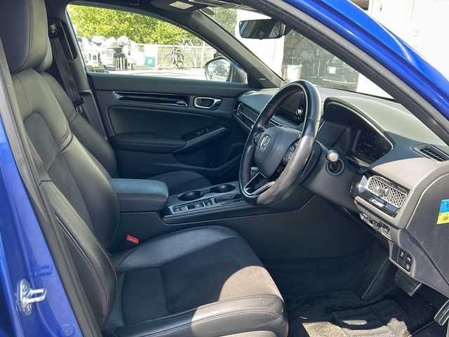 ホンダ シビック EX 千葉県 2021(令3)年 4万km プレミアムクリスタルブルークリスタル ナビ　バックカメラ　ＥＴＣ２．０　置くだけ充電　レーンアシスト　ワンセグ　Ｂｔ　シートヒーター　パワーシート　エアロ　ＬＥＤライト　オートライト　オートマチックハイビーム　Ｍｏｄｕｌｏ１８インチＡＷ