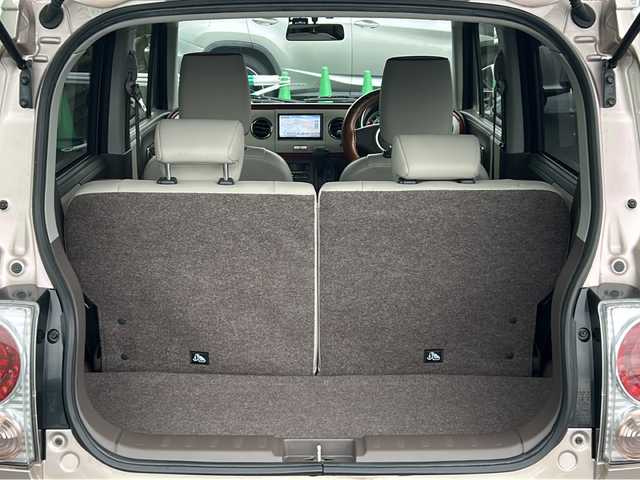 スズキ ラパン ショコラ G 茨城県 2014(平26)年 4.5万km シャンパンピンクPM 社外7インチナビ/Bluetooth/TV/iPod/バックカメラ/ETC/前後ドライブレコーダー/レザーシート/スマートキー/プッシュスタート/盗難防止装置/HIDオートライト/アイドリングストップ/純正アルミホイール/スペアキー