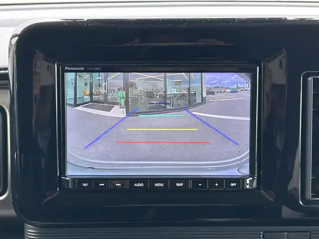 スズキ ワゴンＲ スマイル HYBRID S リミテッド 愛媛県 2024(令6)年 0.3万km モスグレーメタリック 純正8型ナビ(BT/フルセグTV)/バックカメラ/両側電動スライドドア/前後ドライブレコーダー/アイドリングストップ/バックソナー/衝突被害軽減装置/車線逸脱防止装置/LEDヘッドライト/運転席シートヒーター/ドアバイザー/純正フロアマット/電格ミラー/シガーソケット/ISOFIX/純正ホイールキャップ/現状サマー(鉄)(155/65/R14)/DUNLOP ENASAVE EC300＋/禁煙車