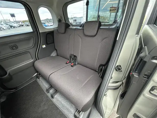 スズキ ワゴンＲ スマイル HYBRID S リミテッド 愛媛県 2024(令6)年 0.3万km モスグレーメタリック 純正8型ナビ(BT/フルセグTV)/バックカメラ/両側電動スライドドア/前後ドライブレコーダー/アイドリングストップ/バックソナー/衝突被害軽減装置/車線逸脱防止装置/LEDヘッドライト/運転席シートヒーター/ドアバイザー/純正フロアマット/電格ミラー/シガーソケット/ISOFIX/純正ホイールキャップ/現状サマー(鉄)(155/65/R14)/DUNLOP ENASAVE EC300＋/禁煙車