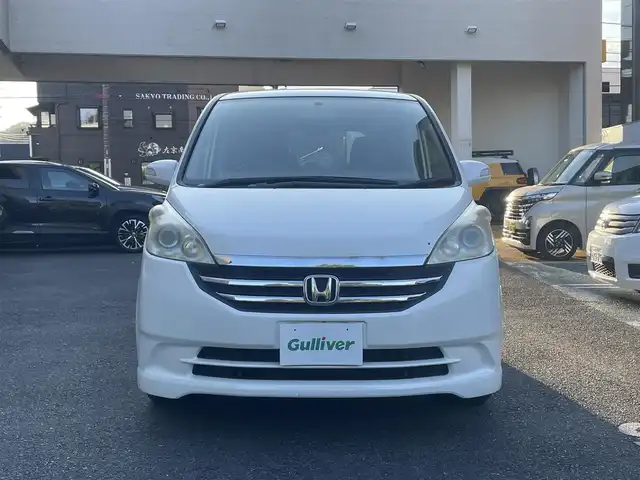 ホンダ ステップワゴン G HDDナビ スマートスタイル 静岡県 2009(平21)年 3.8万km ブルーイッシュホワイトパール ワンオーナー/純正HDDナビ/DVD/CD/MSV/社外フルセグチューナー/両側パワースライドドア/HIDヘッドライト/ステアリングスイッチ/スマートキー×2/保証書/取扱説明書/ナビ取扱説明書/H24/26/28/30/R2/4/5/6/7/　　　　点検記録簿有