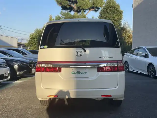 ホンダ ステップワゴン G HDDナビ スマートスタイル 静岡県 2009(平21)年 3.8万km ブルーイッシュホワイトパール ワンオーナー/純正HDDナビ/DVD/CD/MSV/社外フルセグチューナー/両側パワースライドドア/HIDヘッドライト/ステアリングスイッチ/スマートキー×2/保証書/取扱説明書/ナビ取扱説明書/H24/26/28/30/R2/4/5/6/7/　　　　点検記録簿有