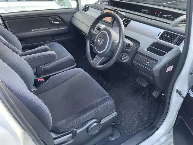 ホンダ ステップワゴン G HDDナビ スマートスタイル 静岡県 2009(平21)年 3.8万km ブルーイッシュホワイトパール ワンオーナー/純正HDDナビ/DVD/CD/MSV/社外フルセグチューナー/両側パワースライドドア/HIDヘッドライト/ステアリングスイッチ/スマートキー×2/保証書/取扱説明書/ナビ取扱説明書/H24/26/28/30/R2/4/5/6/7/　　　　点検記録簿有