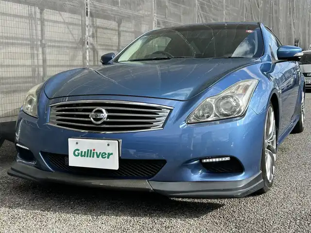 日産 スカイライン 370GT Type SP 千葉県 2010(平22)年 16万km シャイニングブルー 取扱説明書、保証書、スペアキー/メーカーHDDナビ/AM/FM/CD/DVD/フルセグ/バックカメラ/サイドカメラ/サンルーフ/レザーシート/前席パワーシート/シートヒーター/運転席シートメモリー/ETC/ステアリングスイッチ/革巻きステアリング/電格ミラー/車高調/車検対応社外マフラー（藤壺）