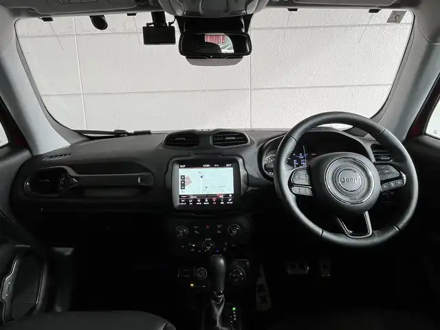 クライスラー・ジープ ジープ レネゲード リミテッド 4xe 山形県 2023(令5)年 3.7万km 赤 純正メモリナビ /バックカメラ　/アダプティブクルーズコントロール　/ETC2.0 /Bluetooth/USB /運転席/助手席パワーシート　/運転席/助手席シートヒーター　/レザーシート/ルーフレール　/AAC