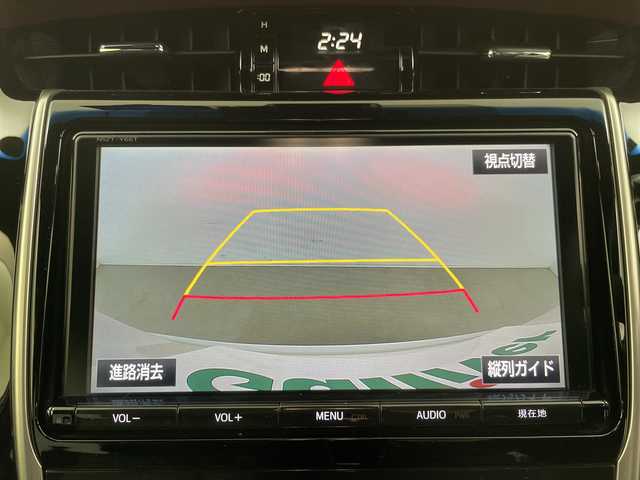 トヨタ ハリアー ハイブリッド プレミアム 道央・札幌 2018(平30)年 7.3万km ホワイトパールクリスタルシャイン ・４WD　/ハイブリッド/・TRDエアロ　F/S/R/・トヨタセーフティセンス/・プリクラッシュセーフティ/・レーダークルーズコントロール/・純正ディーラーOP9インチナビ/・DVD.CD.SD.BT.フルセグ/・バックカメラ/・パワーバックドア/・ハーフレザーシート/・パワーシート/シートヒーター/・LEDライト/オートハイビーム/・ビルトインETC/・スマートキー・カードキー