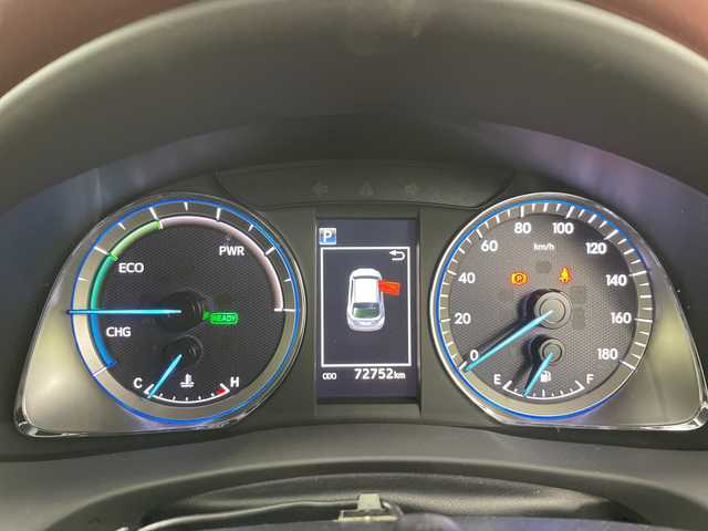 トヨタ ハリアー ハイブリッド プレミアム 道央・札幌 2018(平30)年 7.3万km ホワイトパールクリスタルシャイン ・４WD　/ハイブリッド/・TRDエアロ　F/S/R/・トヨタセーフティセンス/・プリクラッシュセーフティ/・レーダークルーズコントロール/・純正ディーラーOP9インチナビ/・DVD.CD.SD.BT.フルセグ/・バックカメラ/・パワーバックドア/・ハーフレザーシート/・パワーシート/シートヒーター/・LEDライト/オートハイビーム/・ビルトインETC/・スマートキー・カードキー