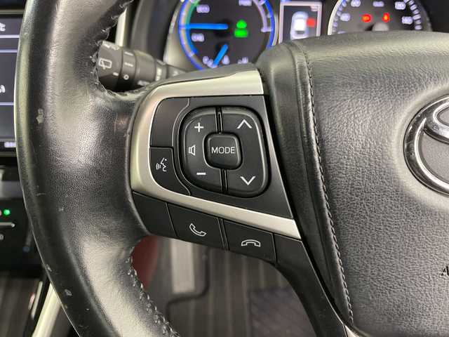 トヨタ ハリアー ハイブリッド プレミアム 道央・札幌 2018(平30)年 7.3万km ホワイトパールクリスタルシャイン ・４WD　/ハイブリッド/・TRDエアロ　F/S/R/・トヨタセーフティセンス/・プリクラッシュセーフティ/・レーダークルーズコントロール/・純正ディーラーOP9インチナビ/・DVD.CD.SD.BT.フルセグ/・バックカメラ/・パワーバックドア/・ハーフレザーシート/・パワーシート/シートヒーター/・LEDライト/オートハイビーム/・ビルトインETC/・スマートキー・カードキー