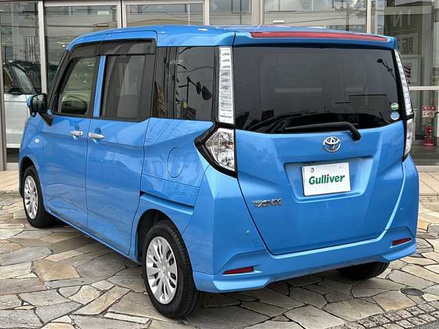 トヨタ タンク X S 静岡県 2017(平29)年 12.4万km ファインブルーマイカメタリック 純正ナビ/・バックカメラ/・Bluetooth/・ワンセグTV/・SD/・CD/・AUX/主要装備/・プッシュスタート/・ETC車載器/・片側パワースライドドア/・衝突被害軽減システム/・アイドリングストップ/・純正フロアマット/・後席サンシェード/・ハロゲンヘッドライト/・スマートキー/・コーナーセンサー