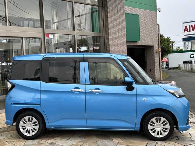 トヨタ タンク X S 静岡県 2017(平29)年 12.4万km ファインブルーマイカメタリック 純正ナビ/・バックカメラ/・Bluetooth/・ワンセグTV/・SD/・CD/・AUX/主要装備/・プッシュスタート/・ETC車載器/・片側パワースライドドア/・衝突被害軽減システム/・アイドリングストップ/・純正フロアマット/・後席サンシェード/・ハロゲンヘッドライト/・スマートキー/・コーナーセンサー