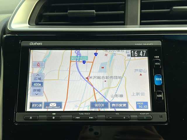 ホンダ フィット 13G Lパッケージ 山形県 2015(平27)年 2.1万km ブリリアントスポーティブルーメタリック2トーン 禁煙車/ワンオーナー/シティーブレーキアクティブ【CTBA】/横滑り防止装置/クルーズコントロール/バックカメラ/純正ナビ/（Bluetooth/ワンセグ/AM/FM/USB)/アイドリングストップ　/ETC/オートLEDヘッドライト/スマートキー×2【キータグ有】/電動格納ミラー/新車時保証書 /整備記録簿/取扱説明書【車両/ナビ】