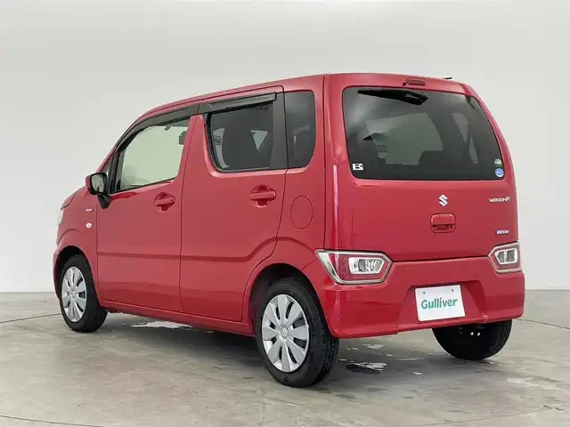 スズキ ワゴンＲ HYBRID FX 富山県 2018(平30)年 1.7万km ピュアレッド 社外ナビ（AM/FM/CD/BT/ワンセグ）/全方位カメラ/ドライブレコーダー/ETC/D席シートヒーター/ヘッドアップディスプレイ/衝突被害軽減システム/レーンキープアシスト/横滑り防止装置/アイドリングストップ/社外フロアマット/オートハロゲンライト/ステアリングスイッチ/電動格納ミラー/スマートキー