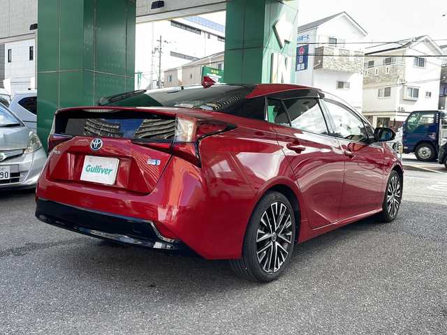 トヨタ プリウス S ツーリングセレクション 大阪府 2019(令1)年 9.6万km エモーショナルレッドⅡ 純正メモリーナビ/フルセグテレビ/Bluetooth接続/DVD再生/全周囲カメラ/バックカメラ/衝突軽減システム/車線逸脱警報/レーダークルーズコントロール/LEDライト/合皮レザーシート/フロントシートヒーター/スマートキー/プッシュスタート/ビルトイビETC/前後ドラレコ/スペアキー1本