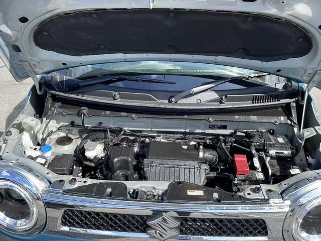 スズキ ハスラー Jスタイル Ⅱ 沖縄県 2024(令6)年 1.1万km デニムブルー ガンメタリック 2トーン 社外ナビ・Bluetooth・CD・DVD/ETC/シートヒーター/純正アルミ/レーンキープアシスト/衝突軽減システム/オートライト/リアパーキングセンサー/LEDヘッドライト/ステアリングスイッチ/電動格納ミラー