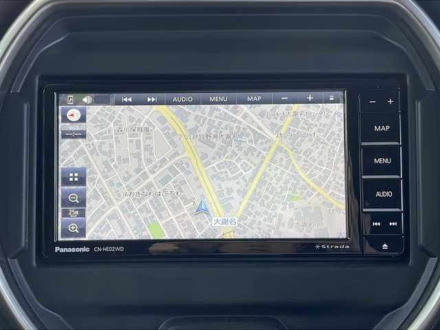 スズキ ハスラー Jスタイル Ⅱ 沖縄県 2024(令6)年 1.1万km デニムブルー ガンメタリック 2トーン 社外ナビ・Bluetooth・CD・DVD/ETC/シートヒーター/純正アルミ/レーンキープアシスト/衝突軽減システム/オートライト/リアパーキングセンサー/LEDヘッドライト/ステアリングスイッチ/電動格納ミラー