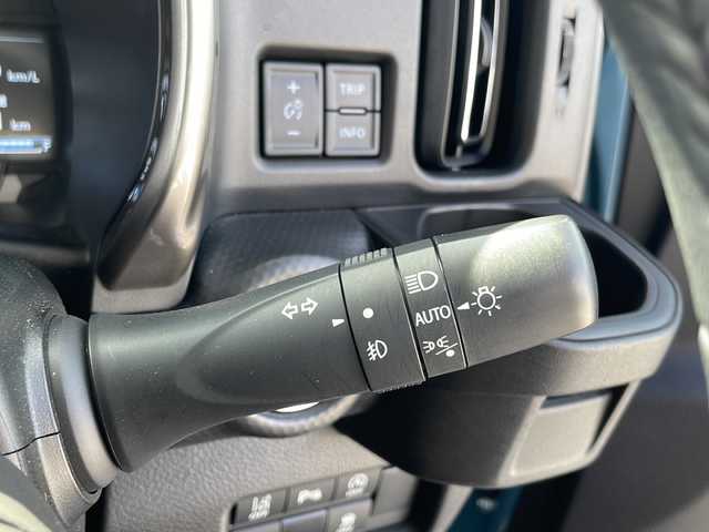 スズキ ハスラー Jスタイル Ⅱ 沖縄県 2024(令6)年 1.1万km デニムブルー ガンメタリック 2トーン 社外ナビ・Bluetooth・CD・DVD/ETC/シートヒーター/純正アルミ/レーンキープアシスト/衝突軽減システム/オートライト/リアパーキングセンサー/LEDヘッドライト/ステアリングスイッチ/電動格納ミラー