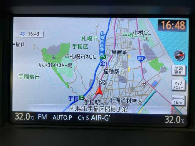 日産 フーガ 370GT FOUR 道央・札幌 2018(平30)年 8.5万km ブリリアントホワイトパール ・4WD/・純正ナビ&TV&CD&BT/・全方位カメラ/・エマージェンシーブレーキ/・ブラインドスポットモニター/・レーダークルーズコントロール/・ステアリングスイッチ/・レザーシート/・前席パワーシート/・メモリー機能付きシート/・前席シートヒーター/・ビルトインETC/・社外前後ドライブレコーダー/・純正エンジンスターター/・LEDヘッドライト/・オートライト/・スマートキー/・純正AW付夏タイヤ積込