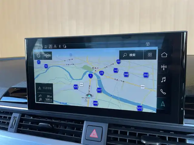 アウディ Ａ４ 35TDI Sライン 愛知県 2022(令4)年 1万km グレー ブラックスタイリングパッケージ/Slineプラスパッケージ/マトリクスLEDヘッドライト/純正ナビ/フルセグTV/360度カメラ/Bluetooth/黒半革シート/シートヒーター/ACC/サイドアシスト/レーンキープアシスト/パークアシスト/純正18インチアルミホイール