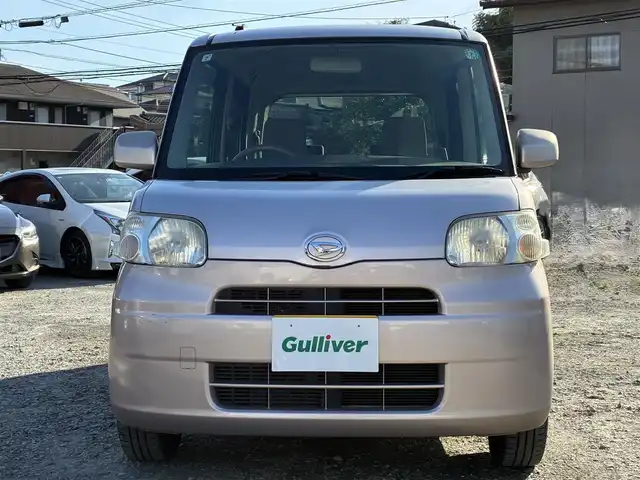 ダイハツ タント X 熊本県 2013(平25)年 8.1万km ライトローズマイカメタリック 純正オーディオ/片側パワースライドドア/アイドリングストップ/電動格納ミラー/スマートキー/ベンチシート/フロアマット/ドアバイザー/保証書/スペアキー