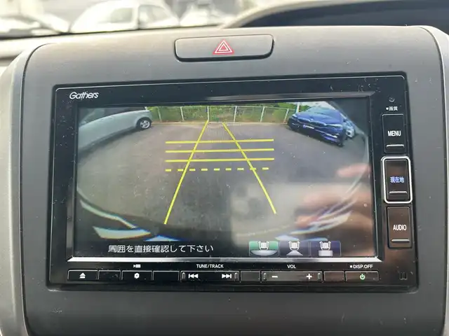 ホンダ フリード G ホンダセンシング 滋賀県 2021(令3)年 3.8万km パール ワンオーナー/メモリナビ（ディーラーOP）/フルセグテレビ/バックカメラ/クルーズコントロール追従付き/両側パワースライドドア/アイドリングストップ/ドアバイザー/ETC/ドラレコ　F/R/純正スチールホイル、夏タイヤ（185-65-15）