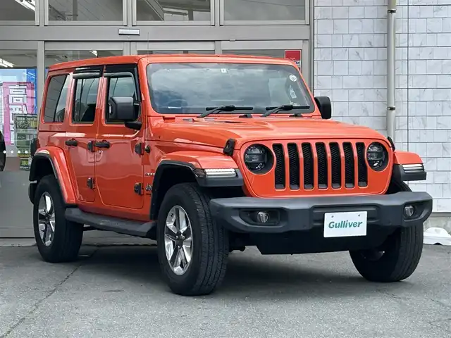 クライスラー・ジープ ジープ ラングラー アンリミテッド サハラ ローンチエディション 岩手県 2018(平30)年 4.5万km オレンジ 4WD/純正ナビ/ヒルスタートアシスト/ブラインドスポット警告/クルーズコントロール/バックカメラ/ステアリングスイッチ/パドルシフト/ステアリングヒーター/レザーシート/シートヒーター/アルパインスピーカー/Bluetooth/フルセグTV/純正18インチアルミホイール/LEDヘッドライト/フォグランプ