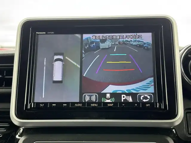 スズキ スペーシア カスタム HYBRID XS 大分県 2018(平30)年 9万km フェニックスレッドパール ・SDナビ(CD.DVD.BT.SD)/・全方位カメラ/・フルセグテレビ/・両側パワースライドドア/・ヘッドアップディスプレイ/・コーナーセンサー/・ETC/・テレビキャンセラー/・オートハイビーム/・ステアリングリモコン/・運転席シートヒーター/・スマートキー/・プッシュスタート