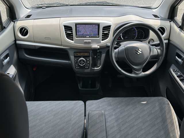 スズキ ワゴンＲ FX－LTD 岐阜県 2014(平26)年 5.4万km シルキーシルバーメタリック /ワンオーナー//KENWOODナビTV/（ワンセグTV/AM/FM/CD）//ABS//トラクションコントロール//スタビリティコントロール//アイドリングストップ//ビルトインETC//プッシュスタート//ドアバイザー//保証書//取り扱い説明書