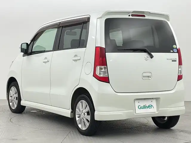 スズキ ワゴンＲ FX－LTDⅡ 新潟県 2010(平22)年 4.3万km パールホワイト 純正CD/スマートキー×２/プッシュスタート/ウィンカードアミラー/革巻きステアリング/電動格納式ミラー/ヘッドライトレベライザー/オートエアコン